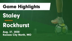 Staley  vs Rockhurst  Game Highlights - Aug. 27, 2020