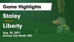 Staley  vs Liberty  Game Highlights - Aug. 30, 2021