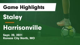 Staley  vs Harrisonville  Game Highlights - Sept. 20, 2021