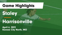Staley  vs Harrisonville  Game Highlights - April 6, 2022