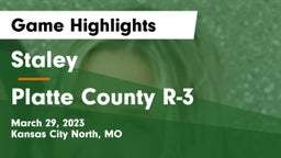 Staley  vs Platte County R-3 Game Highlights - March 29, 2023