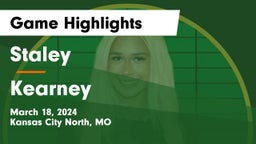 Staley  vs Kearney  Game Highlights - March 18, 2024