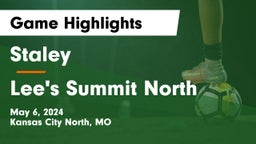Staley  vs Lee's Summit North  Game Highlights - May 6, 2024