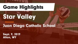 Star Valley  vs Juan Diego Catholic School Game Highlights - Sept. 9, 2019