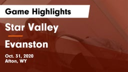 Star Valley  vs Evanston  Game Highlights - Oct. 31, 2020