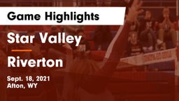 Star Valley  vs Riverton  Game Highlights - Sept. 18, 2021