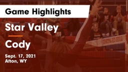 Star Valley  vs Cody  Game Highlights - Sept. 17, 2021