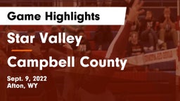 Star Valley  vs Campbell County  Game Highlights - Sept. 9, 2022