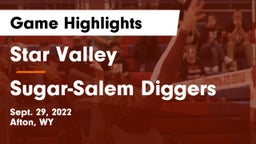 Star Valley  vs Sugar-Salem Diggers Game Highlights - Sept. 29, 2022