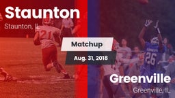 Matchup: Staunton  vs. Greenville  2018