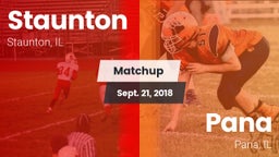 Matchup: Staunton  vs. Pana  2018