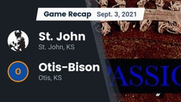 Recap: St. John  vs. Otis-Bison  2021