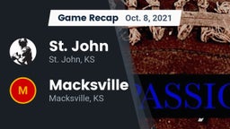 Recap: St. John  vs. Macksville  2021