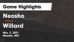 Neosho  vs Willard Game Highlights - Nov. 2, 2021
