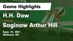 H.H. Dow  vs Saginaw Arthur Hill Game Highlights - Sept. 23, 2021