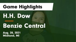 H.H. Dow  vs Benzie Central Game Highlights - Aug. 28, 2021