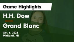 H.H. Dow  vs Grand Blanc  Game Highlights - Oct. 6, 2022