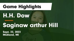 H.H. Dow  vs Saginaw arthur Hill Game Highlights - Sept. 22, 2022