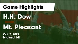 H.H. Dow  vs Mt. Pleasant  Game Highlights - Oct. 7, 2023