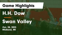 H.H. Dow  vs Swan Valley  Game Highlights - Oct. 28, 2023