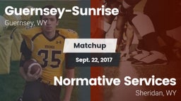 Matchup: Guernsey-Sunrise vs. Normative Services  2017