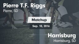 Matchup: Pierre T.F Riggs vs. Harrisburg  2016