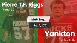 Matchup: Pierre T.F Riggs vs. Yankton  2017