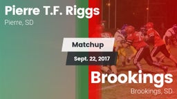 Matchup: Pierre T.F Riggs vs. Brookings  2017