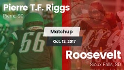 Matchup: Pierre T.F Riggs vs. Roosevelt  2017
