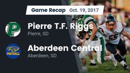 Recap: Pierre T.F. Riggs  vs. Aberdeen Central  2017