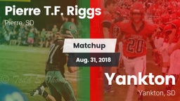 Matchup: Pierre T.F Riggs vs. Yankton  2018