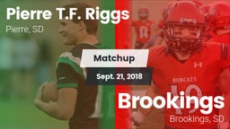 Matchup: Pierre T.F Riggs vs. Brookings  2018