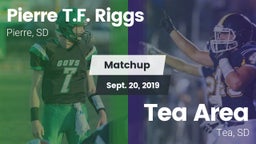 Matchup: Pierre T.F Riggs vs. Tea Area  2019