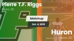 Matchup: Pierre T.F Riggs vs. Huron  2019