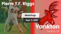 Matchup: Pierre T.F Riggs vs. Yankton  2020