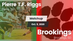 Matchup: Pierre T.F Riggs vs. Brookings  2020