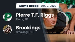 Recap: Pierre T.F. Riggs  vs. Brookings  2020