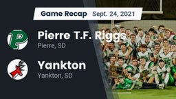 Recap: Pierre T.F. Riggs  vs. Yankton  2021