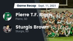 Recap: Pierre T.F. Riggs  vs. Sturgis Brown  2021