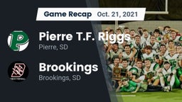 Recap: Pierre T.F. Riggs  vs. Brookings  2021
