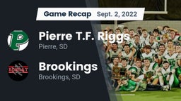 Recap: Pierre T.F. Riggs  vs. Brookings  2022