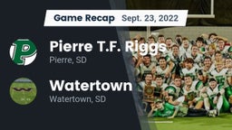 Recap: Pierre T.F. Riggs  vs. Watertown  2022