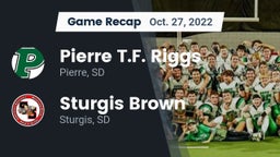Recap: Pierre T.F. Riggs  vs. Sturgis Brown  2022