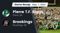 Recap: Pierre T.F. Riggs  vs. Brookings  2023