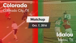 Matchup: Colorado  vs. Idalou  2016