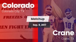 Matchup: Colorado  vs. Crane  2017