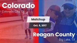 Matchup: Colorado  vs. Reagan County  2017