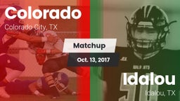 Matchup: Colorado  vs. Idalou  2017