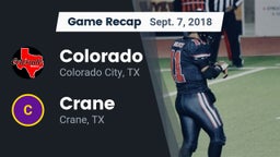 Recap: Colorado  vs. Crane  2018