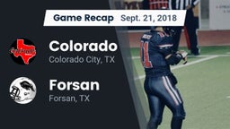 Recap: Colorado  vs. Forsan  2018